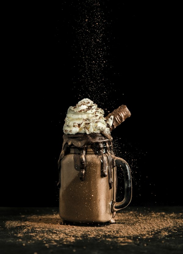 Milk shake de chocolate